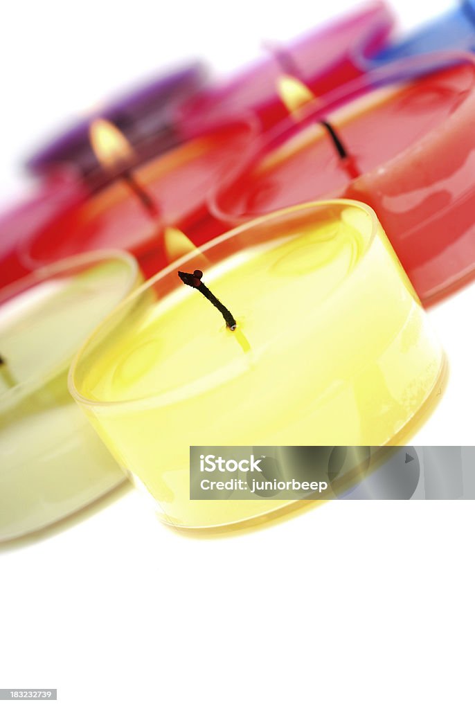 Chá luz de velas - Foto de stock de Descrição de Cor royalty-free