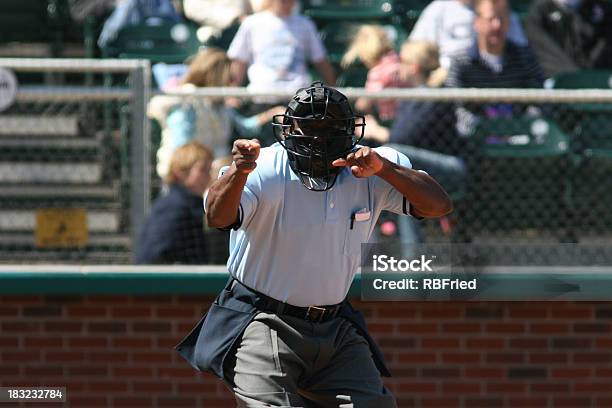 Strike Three Stock Photo - Download Image Now - Baseball Umpire, Baseball - Sport, Baseball - Ball