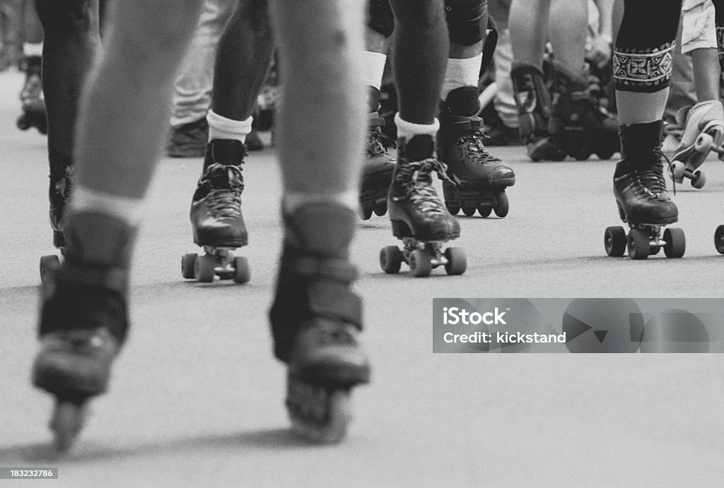 Central Park et des skateurs rollerbladers - Photo de Central Park - Manhattan libre de droits