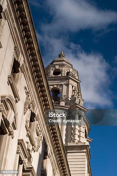 Foto de O Tesouro Whitehall Londres e mais fotos de stock de Abstrato - Abstrato, Arquitetura, Azul