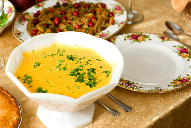 istock Butternut soup with parsly 183233660