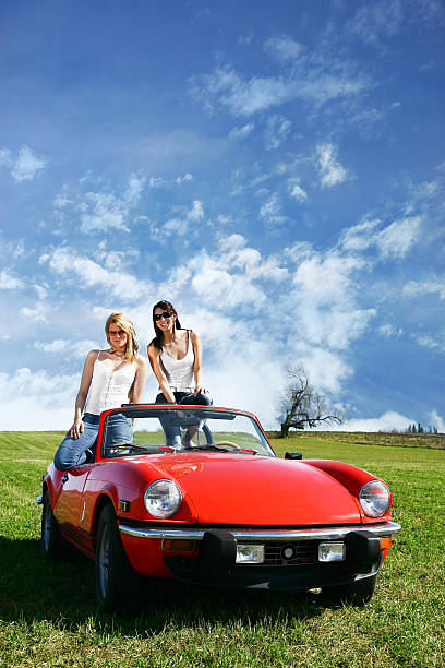 Girls in a car