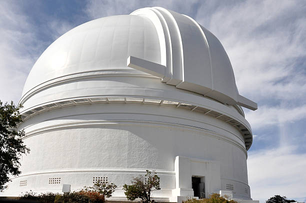 Palomar Observatory The observatory dome atop Palomar Mountain, California, USA. Observatory stock pictures, royalty-free photos & images