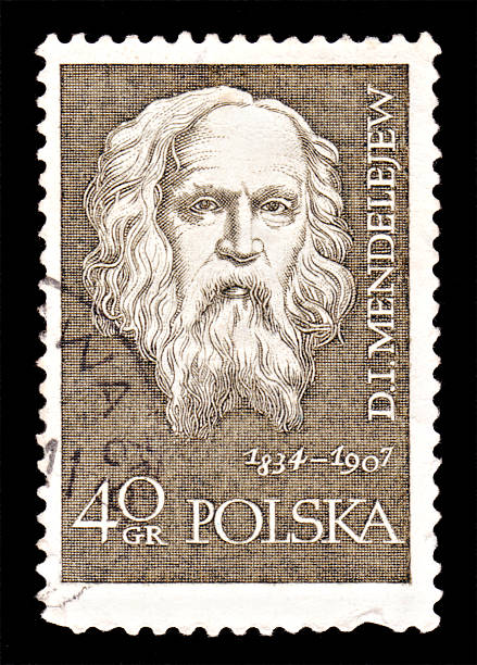 istock Polish stamp with portreit of Dmitri Ivanovich Mendeleev 183234334