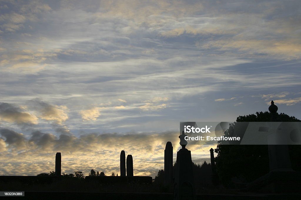 Cemitério ao pôr do sol#1 de alta resolução. - Royalty-free Salem - Massachusetts Foto de stock