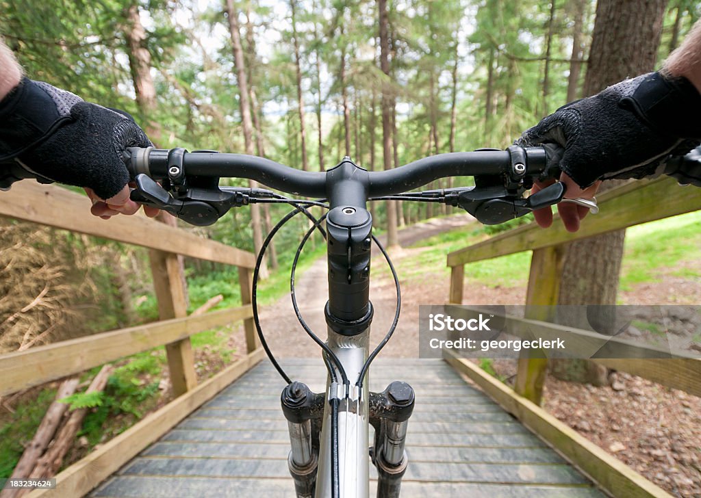 Pronto per la corsa - Foto stock royalty-free di Mountain bike