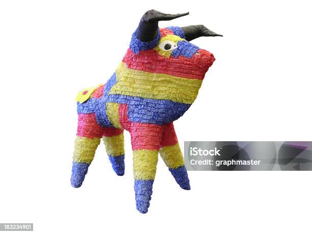 Piñata Stockfoto und mehr Bilder von Bulle - Männliches Tier - Bulle - Männliches Tier, Bunt - Farbton, Farbton