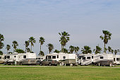 istock An RV park with the same RVs all in a row 183235123