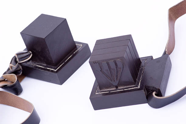 tefillin 6 - phylactery stock-fotos und bilder