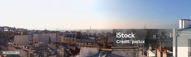 Panorama De Paris De Montmartre Telhadosvista - Fotografias de stock e mais imagens de Ópera Garnier - Ópera Garnier, Ao Ar Livre, Arquitetura