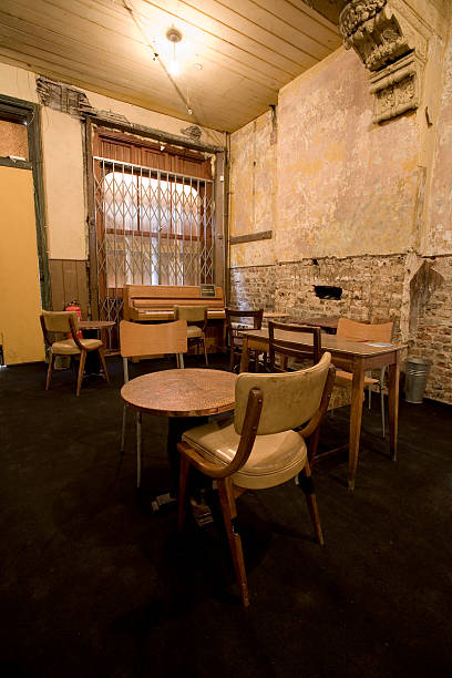 istock back street cafe, East London 183235362
