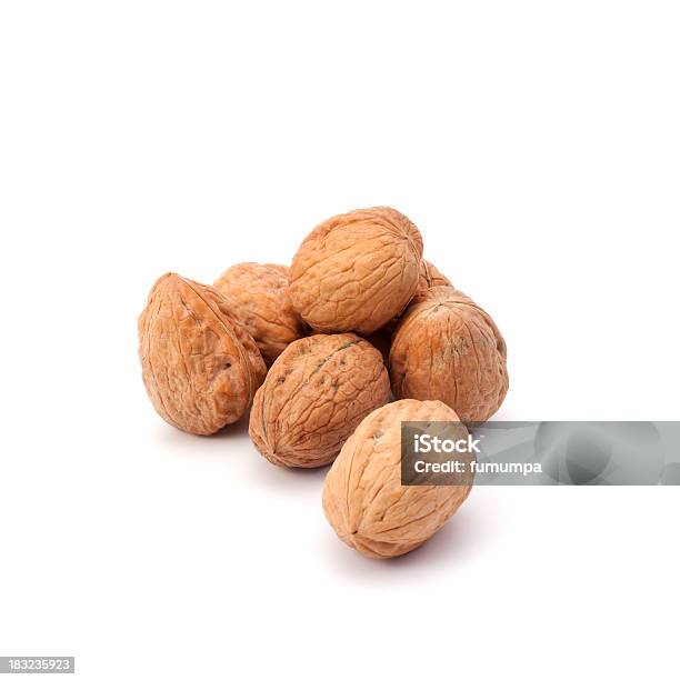 Walnuts Stock Photo - Download Image Now - Close-up, Color Image, Cut Out