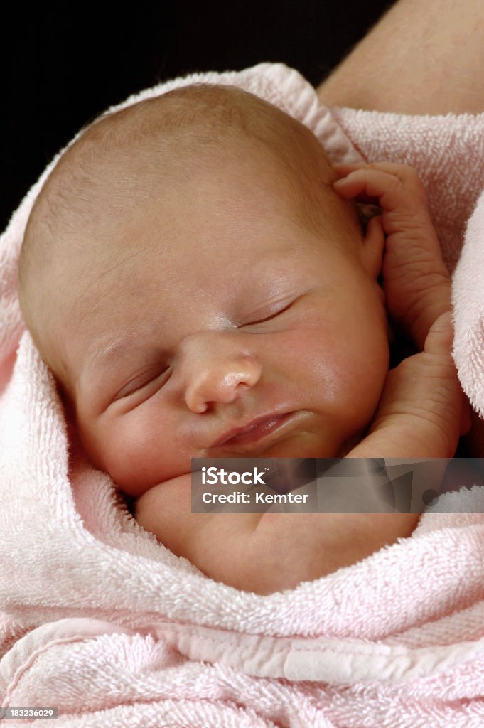 newborn sleeping 0-11 Months Stock Photo