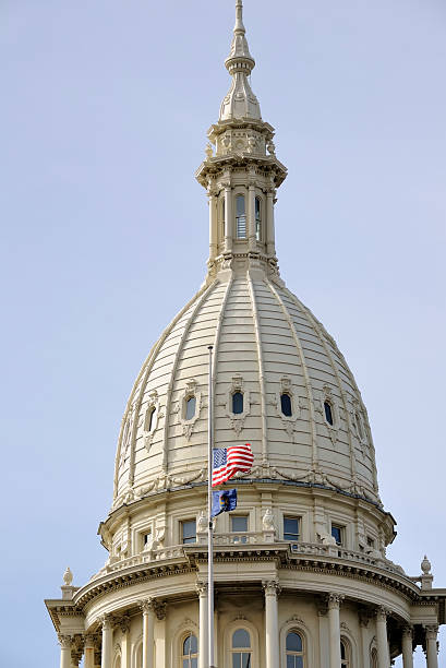 istock Capitol Building, Lansing Michigan 183236336