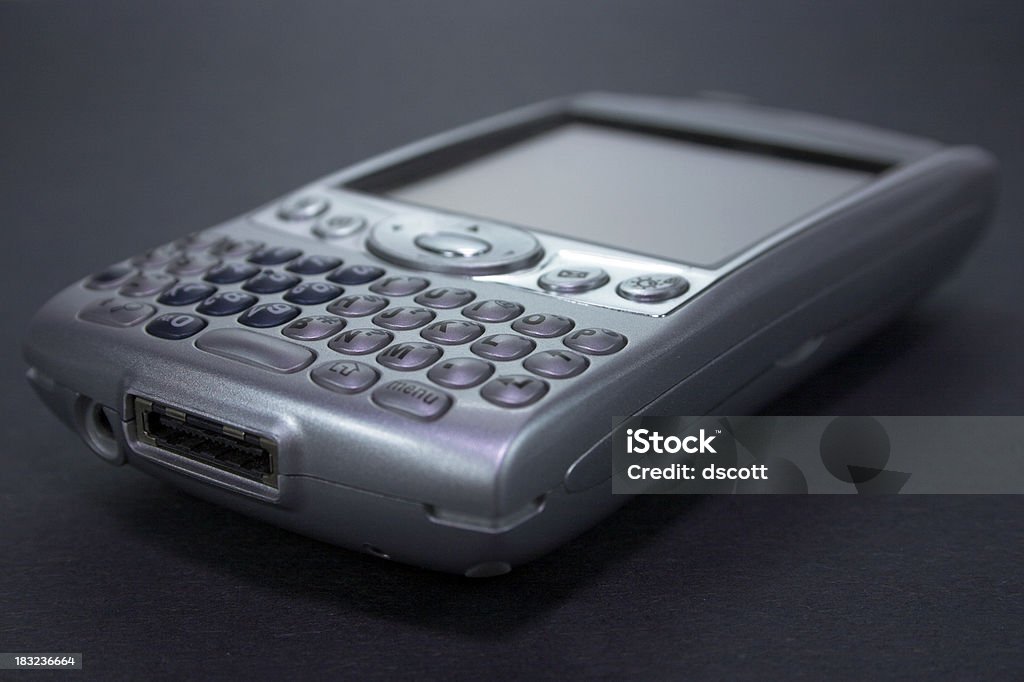 PDA em preto - Foto de stock de Agenda Eletrônica royalty-free
