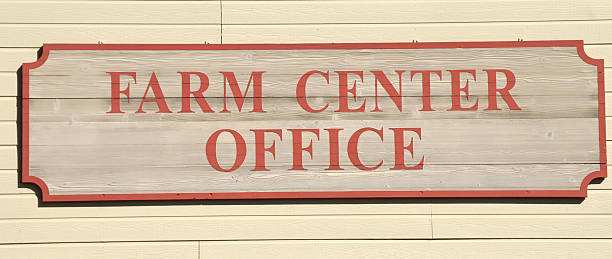 istock Farm Center Office Sign 183236944