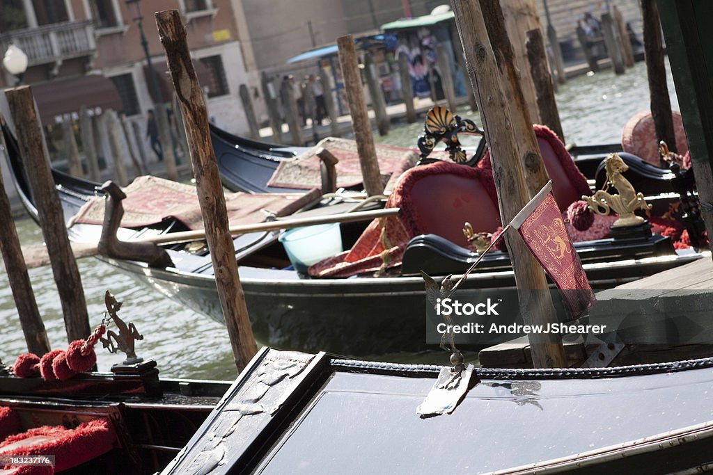 Gondel - Lizenzfrei Canale Grande - Venedig Stock-Foto