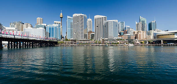 istock Darling Harbour City Skyline in Sydney Australia 183237376