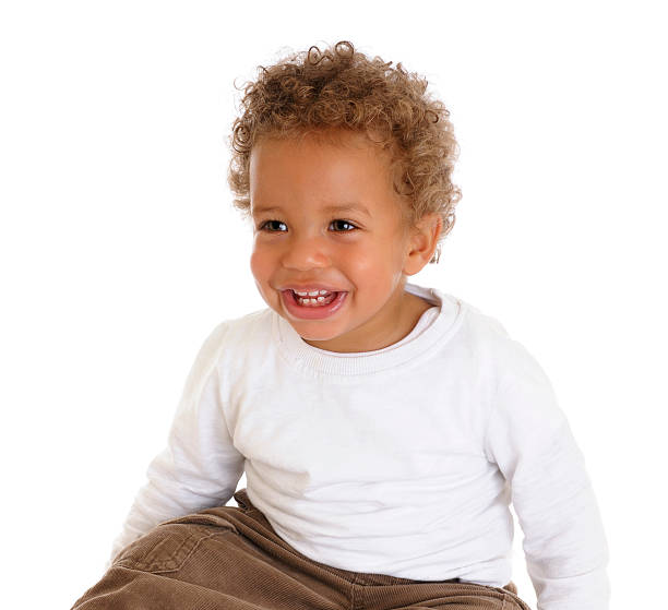 istock Happy, Smiley Cute Baby/ Toddler Isolated On White 183237629