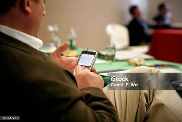 Checking Email Stock Photo - Download Image Now - Presentation - Speech, Business, Business Meeting