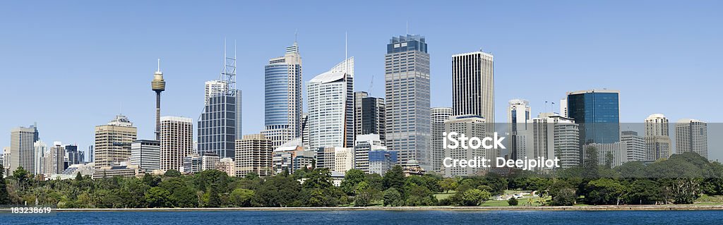 Centro città Skyline di Sydney in Australia - Foto stock royalty-free di Acqua