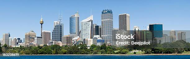 Centro Città Skyline Di Sydney In Australia - Fotografie stock e altre immagini di Acqua - Acqua, Ambientazione esterna, Australia