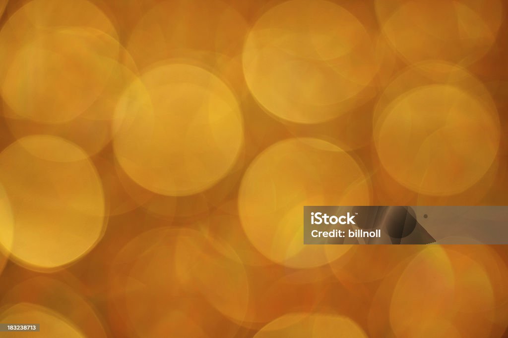 Cor de ouro luzes Desfocado - Royalty-free Abstrato Foto de stock