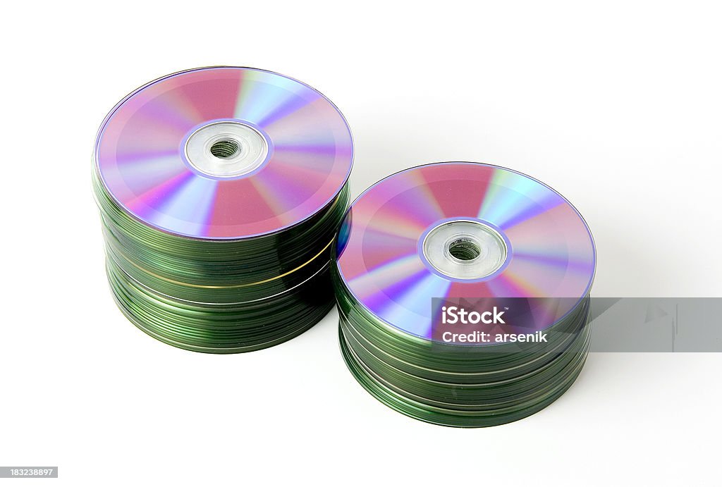 Pilhas de DVD - Royalty-free Backup Foto de stock