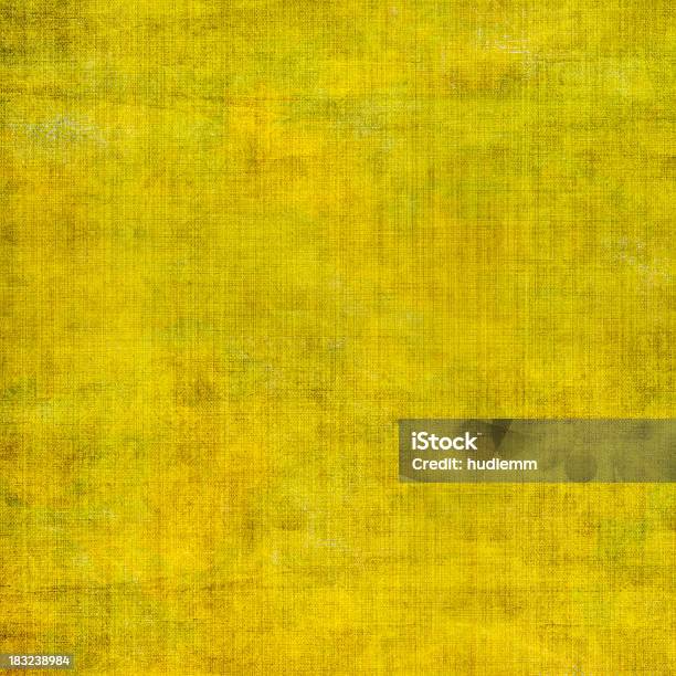 Amarillo Grunge Textura Foto de stock y más banco de imágenes de Elemento de diseño - Elemento de diseño, Álbum de recuerdos, Abstracto