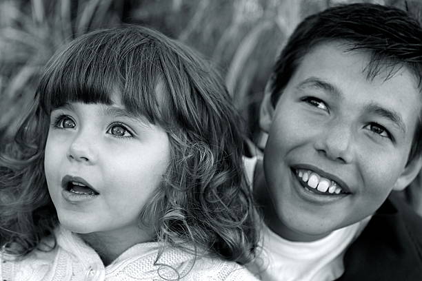 istock Brother and Little Sister 183239247