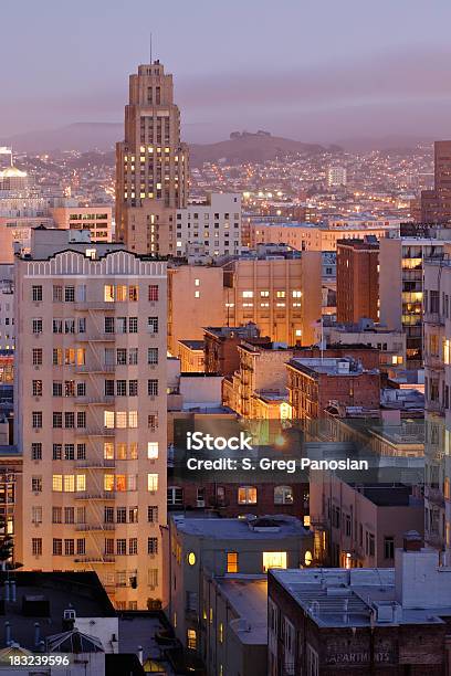 Photo libre de droit de Panorama Urbain De San Francisco banque d'images et plus d'images libres de droit de Architecture - Architecture, Bâtiment vu de l'extérieur, Californie