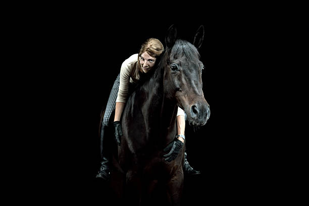 istock Girl and Horse 183239654
