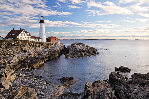 istock Portland Head light (lighthouse), Maine 183239995