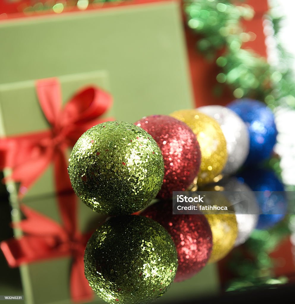 Boules de Noël - Photo de Anniversaire libre de droits