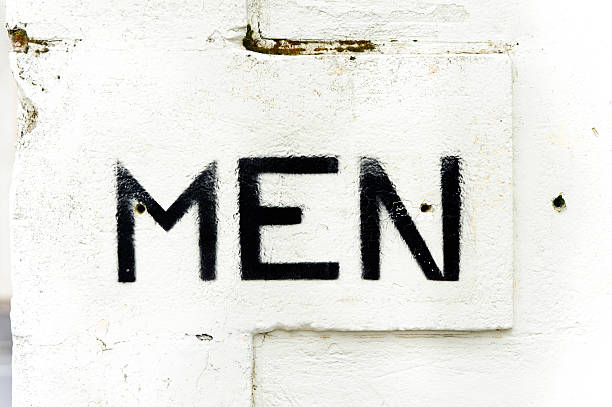 istock Men sign for male toilet 183240420