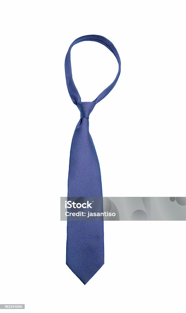 Abbigliamento. Blu tie - Foto stock royalty-free di Abbigliamento