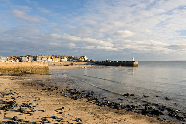 istock Beach next to St Ives town harbour in Cornwall 183241009