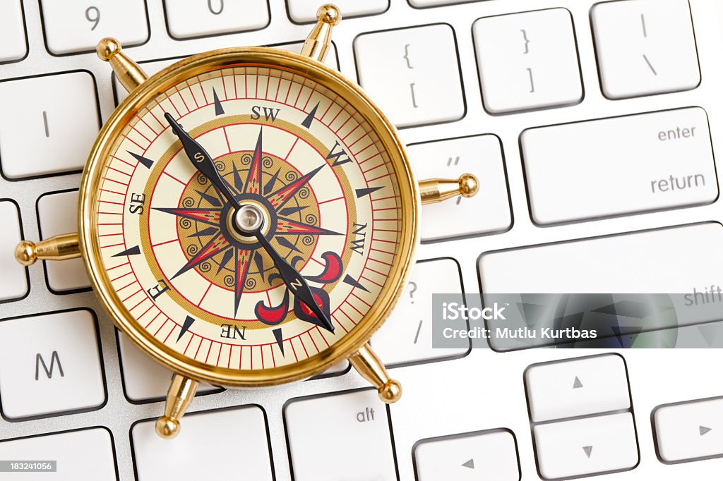Compass - Foto de stock de Bússola royalty-free