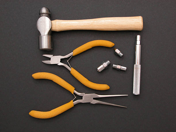Small craft tools stock photo