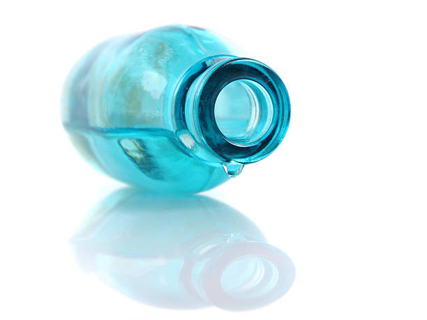 garrafa de água azul de devolução xxg - transparent ideas lid glass - fotografias e filmes do acervo