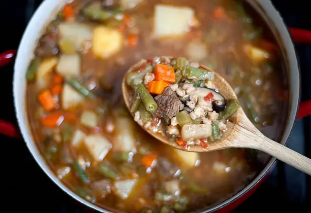 Photo of Homemade Beef Barley soup