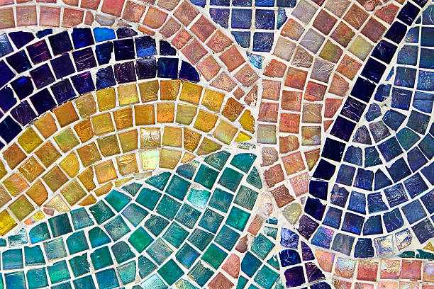 mosaik hintergrund - mosaik stock-fotos und bilder