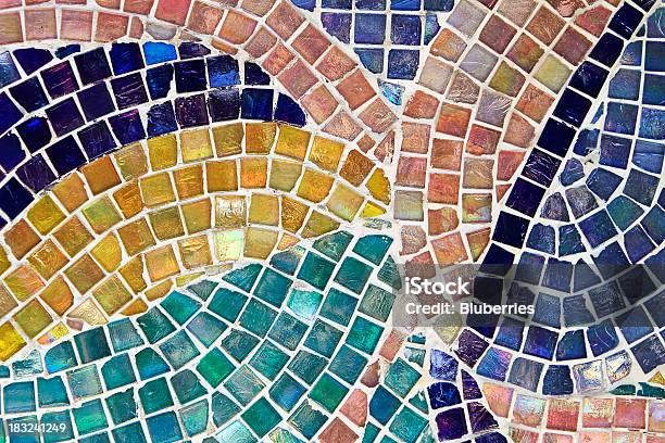 Foto de Fundo De Mosaico e mais fotos de stock de Mosaico - Mosaico, Azulejo, Chão de Cerâmica