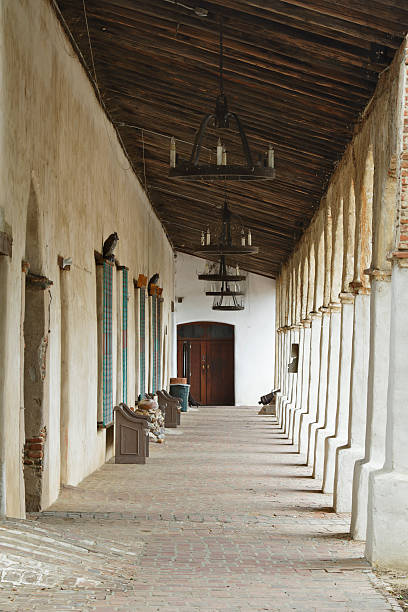 istock Mission San Miguel Corridor 183241368