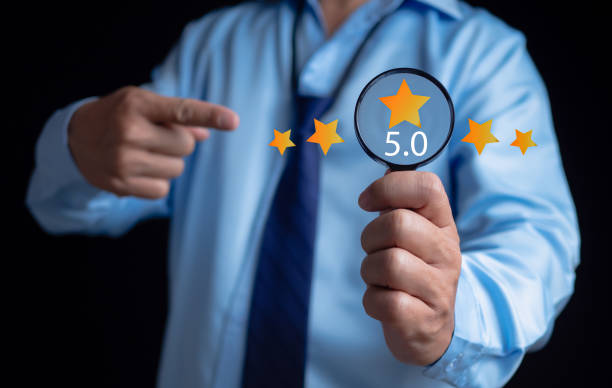 istock Customer Satisfaction Survey concept, service experience rating online application, customer evaluation product service quality, satisfaction feedback review, very good quality most. 1832414725