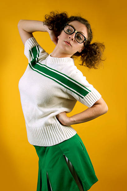 Awkward Teen Striking a Pose
