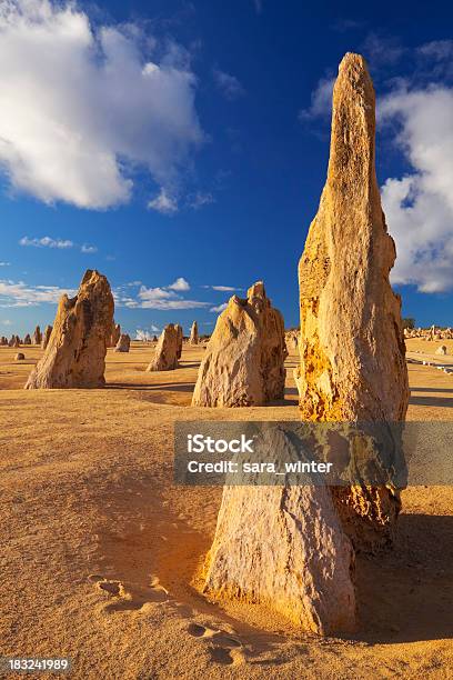В Nambung Pinnacles Пустыня В Национальный Парк Западная Австралия — стоковые фотографии и другие картинки Австралия - Австралазия