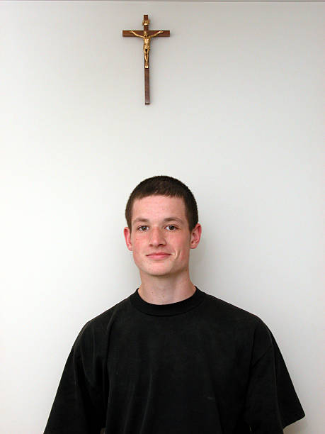 istock Teenager and Crucifix 183242003