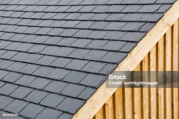 Dach Slates Stockfoto und mehr Bilder von Schieferplatten - Schieferplatten, Dach, Dachziegel