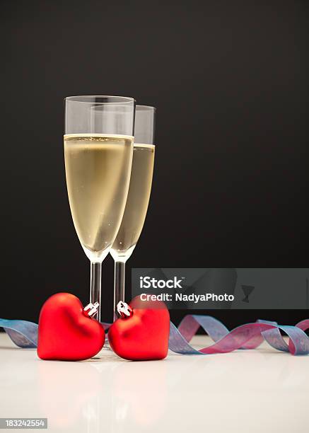 День Святого Валентина — стоковые фотографии и другие картинки Алкоголь - напиток - Алкоголь - напиток, Без людей, Белый